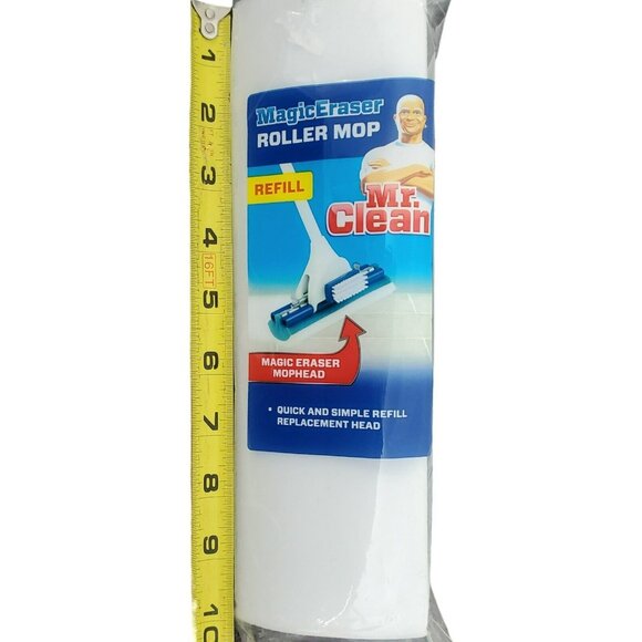New Mr. Clean Magic Eraser Roller Mop Refill Replacement MopHead Floor Cleaner - Picture 7 of 8